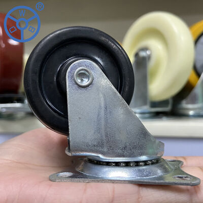 Good price Solid Core Wheel Nylon Casters Plate Mounting Type American Style Heavy Duty Casters Ideal Industrial Applications online