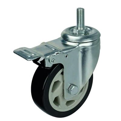Good price 100 Lbs Load Capacity Light Duty Casters Quiet Smooth Rolling Wheels Designed for Medical Equipment and Laboratory Carts online