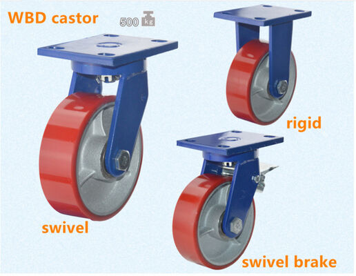 Good price 380KG Capacity Casters Four Pack Heavy Duty Casters Perfect for Equipment Transport and Industrial Applications online