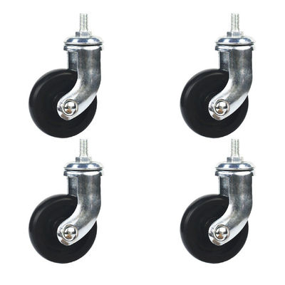 20kg Loading 60mm Trolley Wheels Heavy Duty For Food Cart