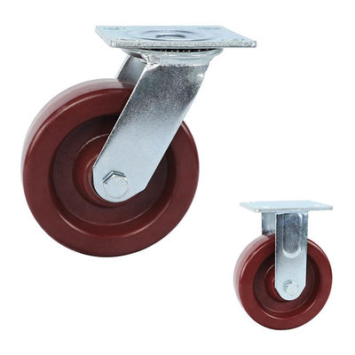 6 Inch 880lbs Capacity Heat Resistant Caster Wheels ISO9001