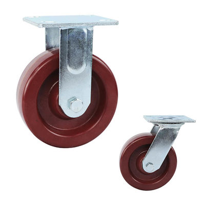 6 Inch 880lbs Capacity Heat Resistant Caster Wheels ISO9001