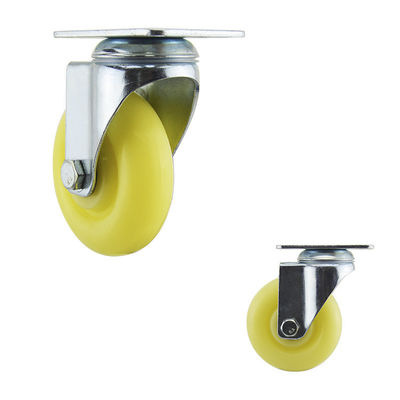 buy 5 inch medium duty pu swivel caster wheels heavy duty performance with 4 inch wheel diameter and side lock brake type online manufacturer