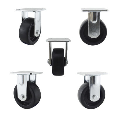 buy 125mm 350kg Capacity Platform Trolley Heavy Duty Casters Wholesale Industrial Caster online manufacturer