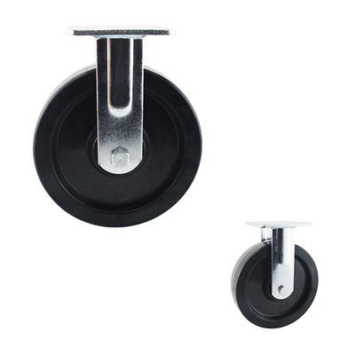 buy 1100LBS Capacity 200mm Rigid Heat Resistant Heavy Duty Industrial Casters Wheel online manufacturer
