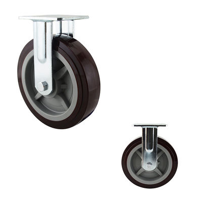 8 Inch FLat Tread PU Wheel 660LBS Dolly  Heavy Duty Casters