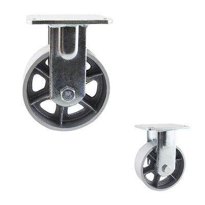 125x50mm Diameter Cast Iron Heavy Duty Casters With Grease Nipple